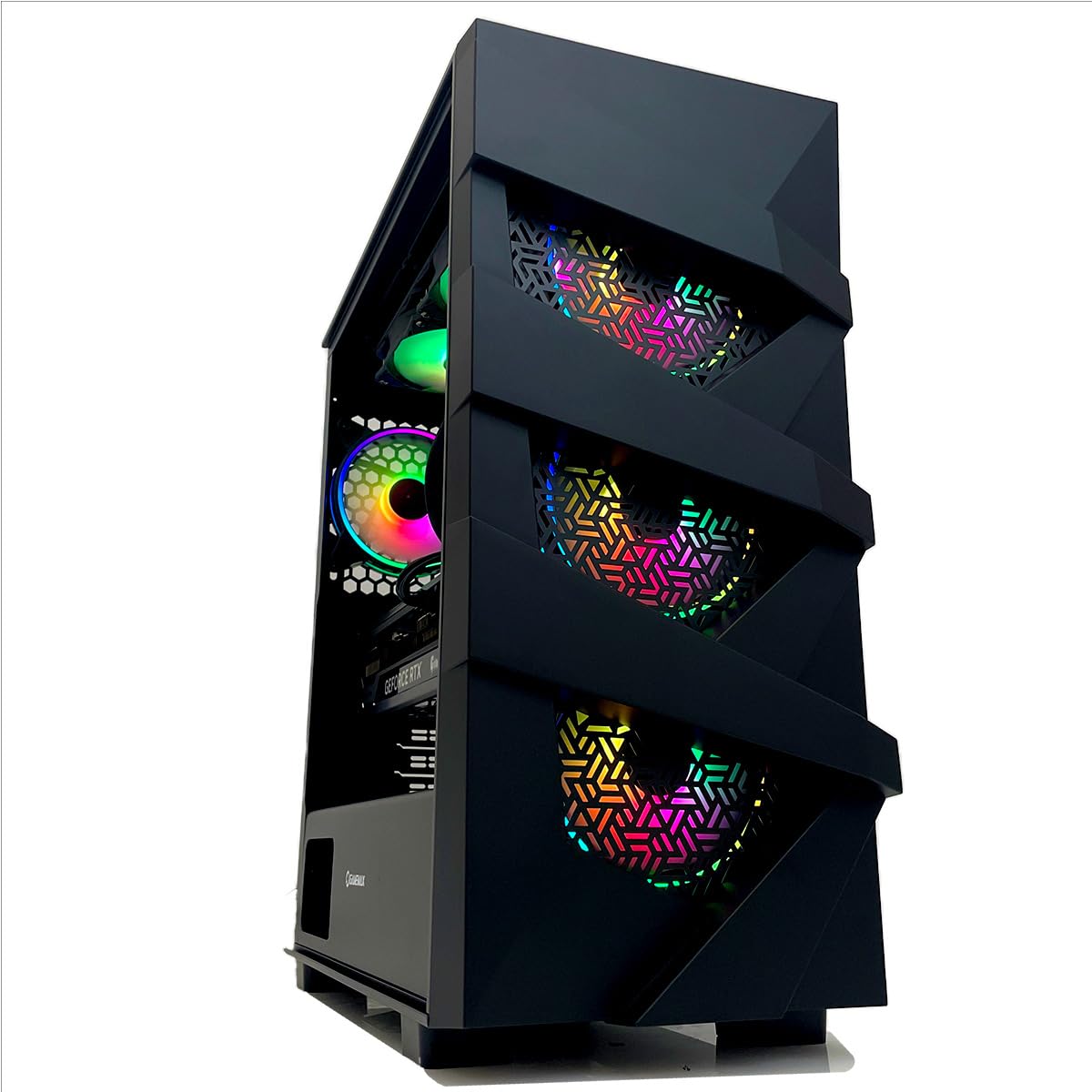 Ginger6 G6 Gaming PC ZEF43B-6TPX - AMD Ryzen 5 5600X, NVIDIA RTX 4070 Ti SUPER 16GB GPU, 2TB NVMe SSD + 1TB HDD, 16GB DDR4 RAM, WiFi 6, Windows 11 Home - Ultimate Gaming & Streaming Desktop for 4K Gaming, VR, and Content Creation