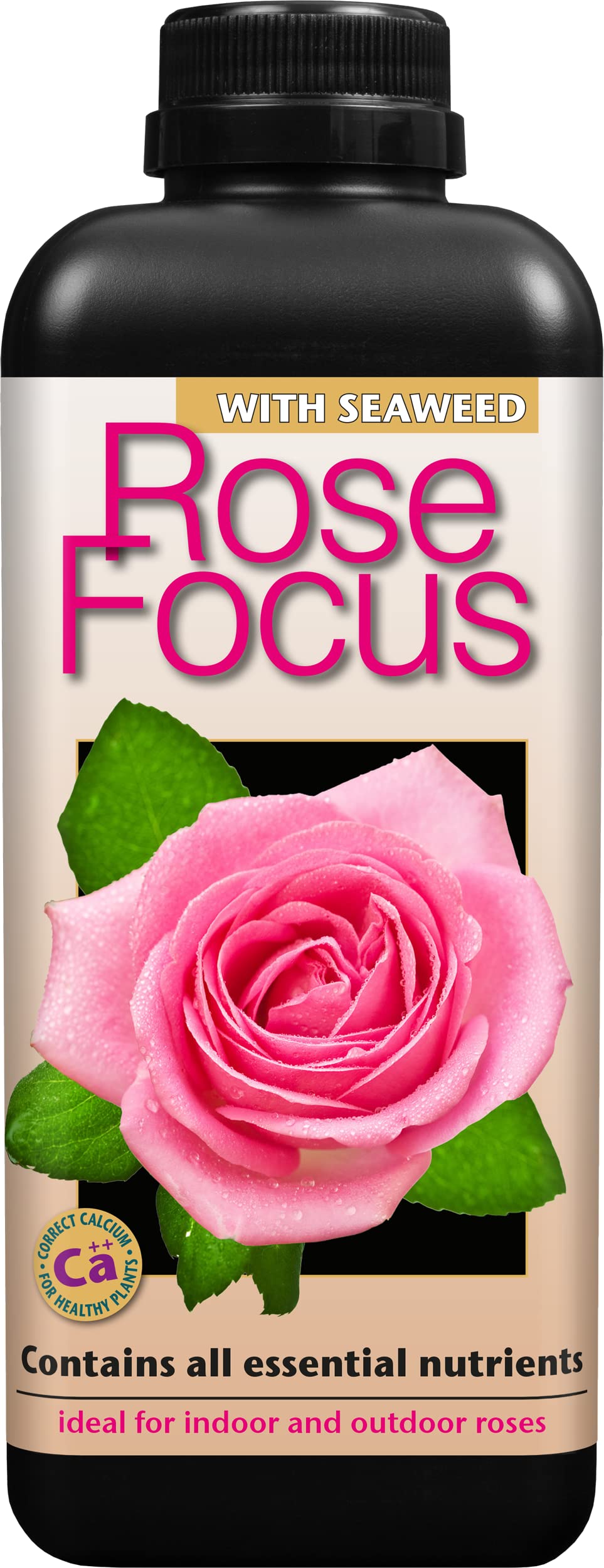 Ltd Rose Focus Unique Liquid Concentrated Fertilizer 1 Liter - Premium Plant Food for Vibrant Roses, Flowers & Gardens - Ideal for Indoor & Outdoor Gardening, Landscaping, and Rose Care