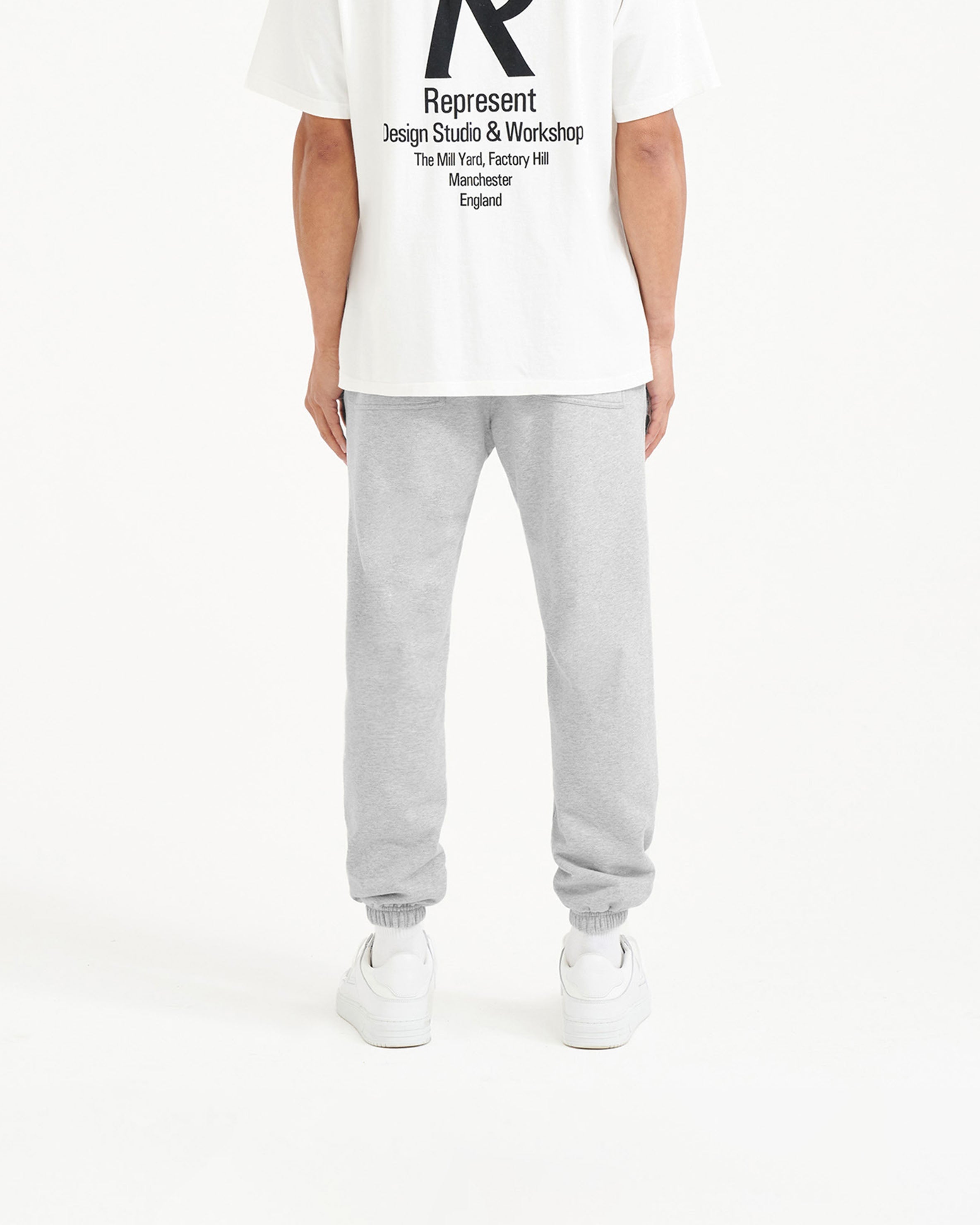 Represent Owners Club Sweatpant - Premium Ash Grey Joggers for Men & Women | Lounge, Gym & Streetwear Fashion