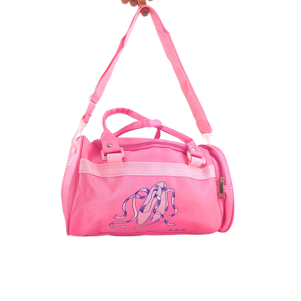Pink Ballet Dance Duffle Bag - Stylish & Spacious Ballet Dance Bag for Dancers - Perfect for Ballet Classes, Rehearsals & Dance Competitions