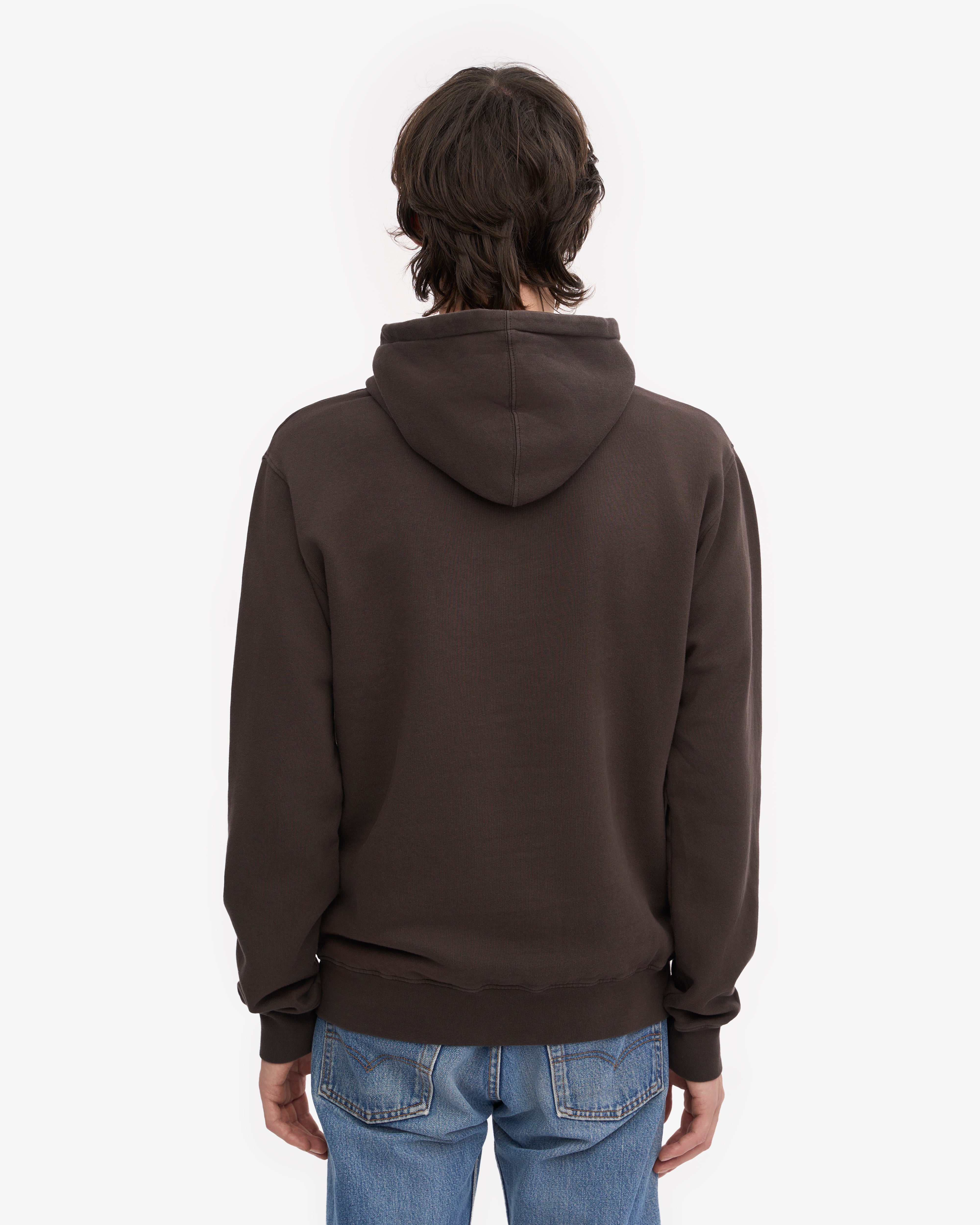 Organic Cotton Classic Hooded Sweatshirt - Coffee Brown | Comfortable & Stylish for Casual Wear, Outdoor Activities & Loungewear