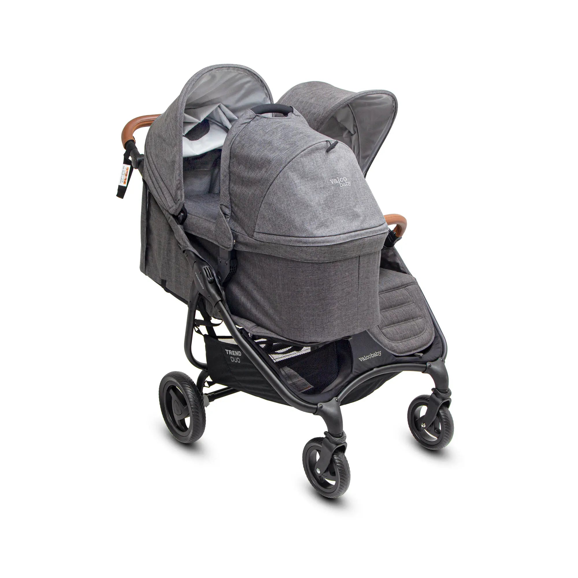 Valco Baby Trend Duo Bassinet - Portable Infant Crib for Newborns & Babies | Lightweight, Compact & Safe Sleeping Solution for Home, Travel & Nursery Use
