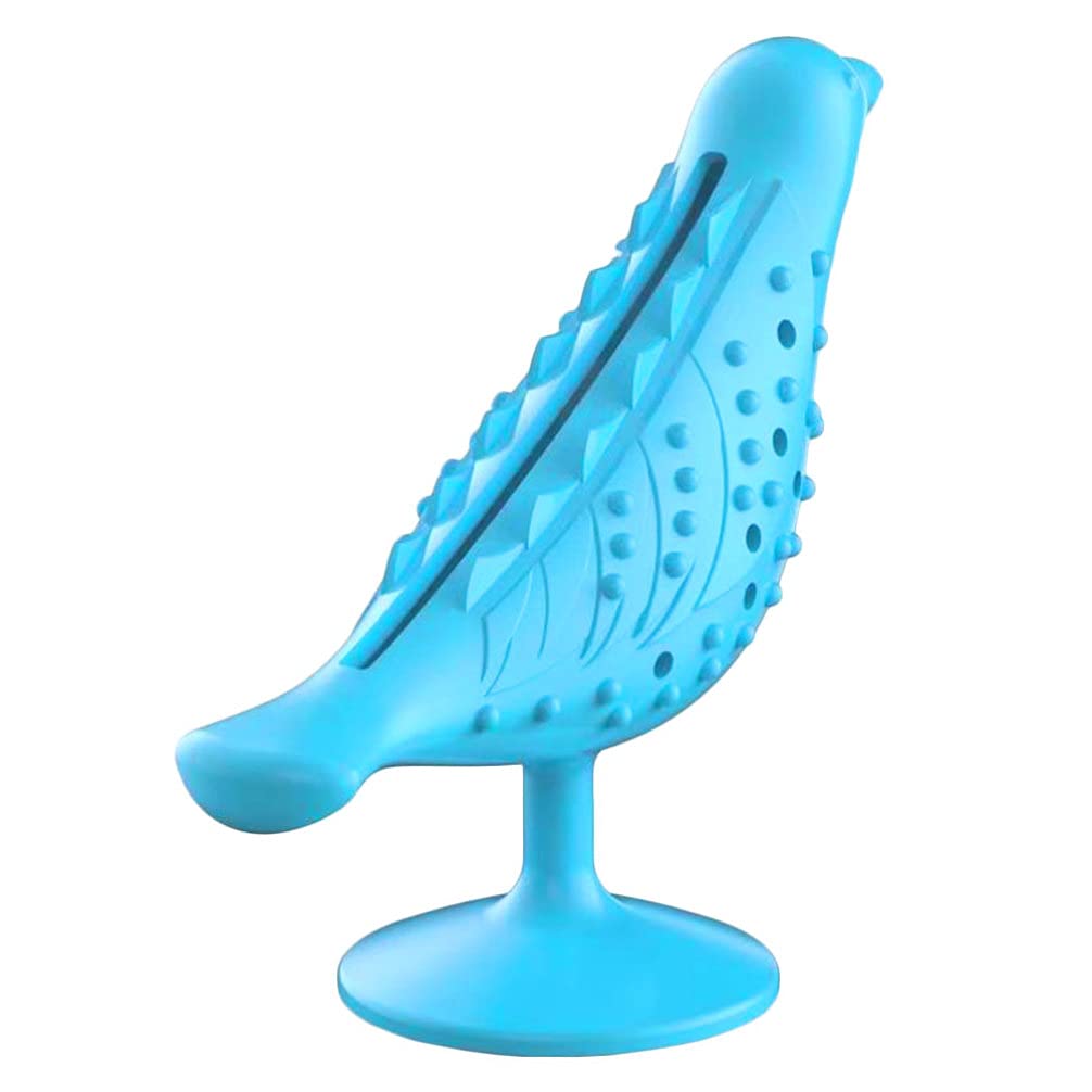 Balacoo Bird-Shaped Cat Toothbrush Chew Toy - Interactive Dental Cleaning & Teething Toy for Kittens and Puppies - Promotes Healthy Teeth & Exercise - Perfect for Playtime and Training
