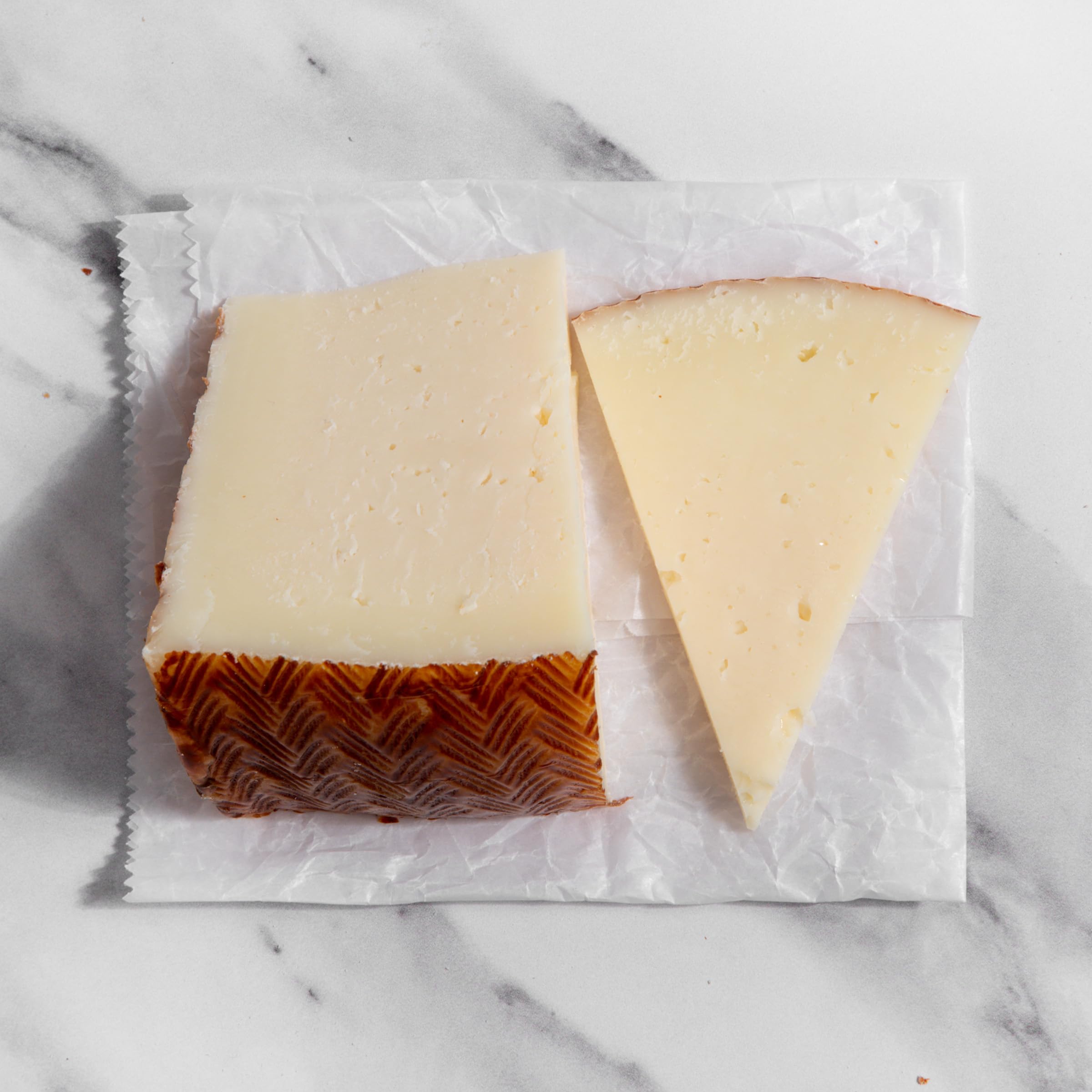 Premium Iberico Spanish Cheese Wheel (7 lb) - Artisan Blend of Goat, Sheep & Cow Milk for Rich, Grassy & Herbaceous Flavors - Perfect for Charcuterie Boards, Wine Pairings & Gourmet Gifts