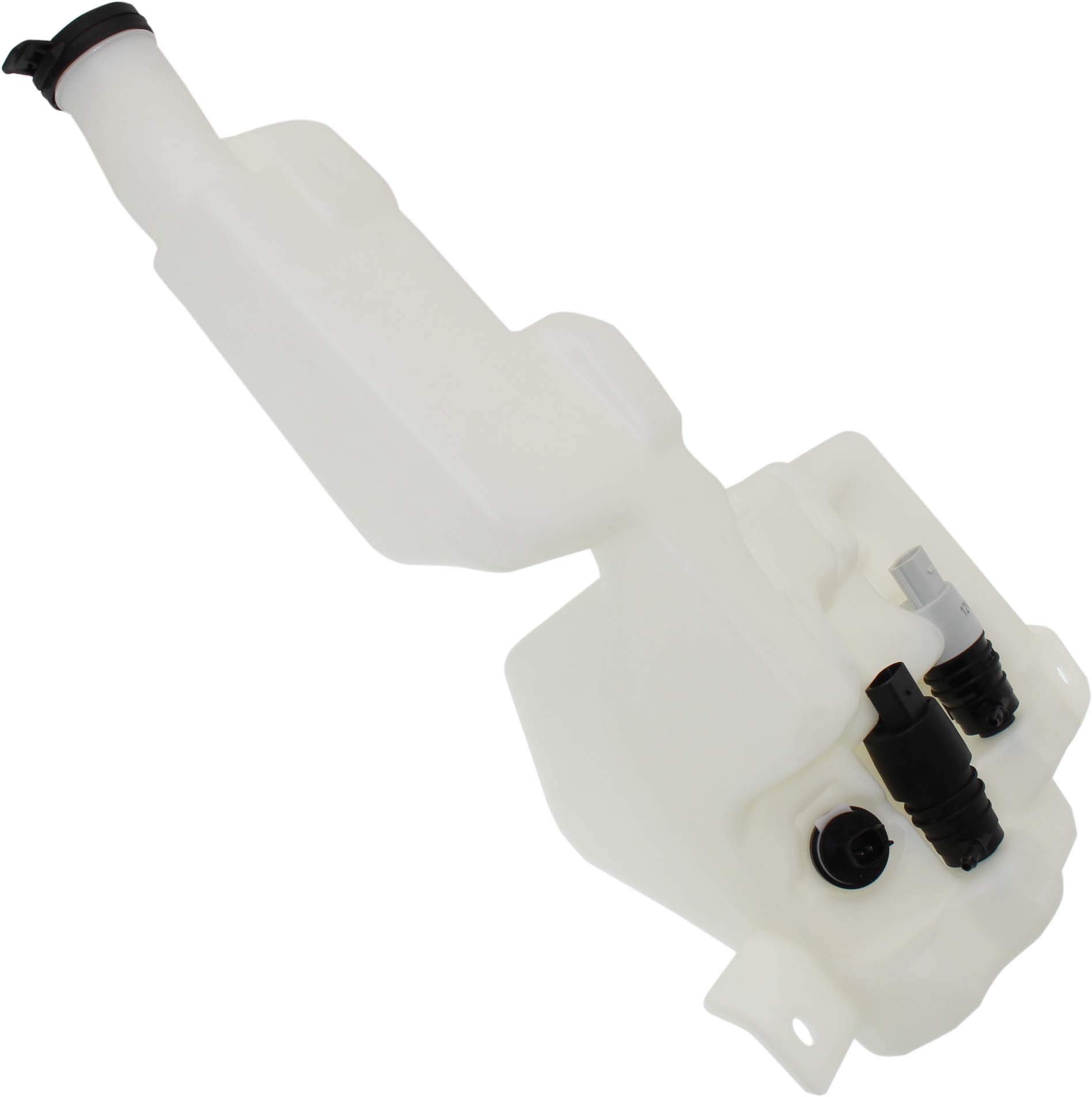 Go-Parts Washer Reservoir Assembly Replacement for 2015-2020 Cadillac Escalade, Chevrolet Suburban, GMC Yukon - Includes Cap, Dual Pump & Sensor - Perfect for Windshield Cleaning & Maintenance