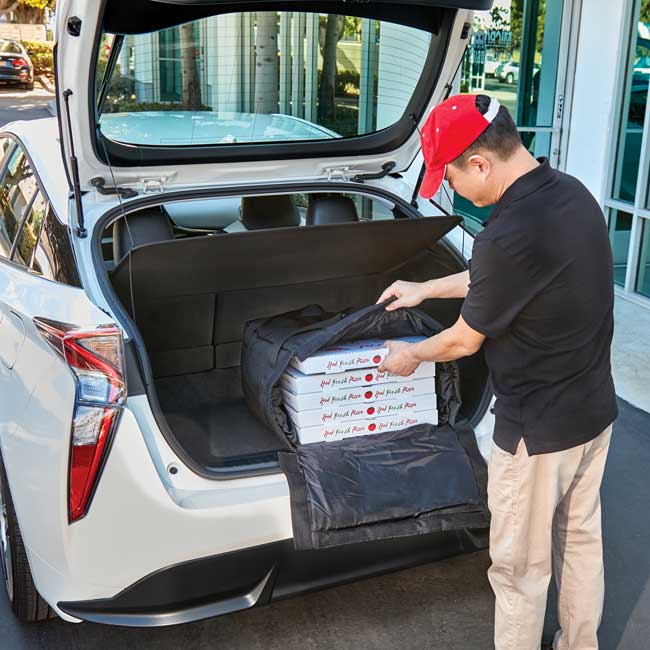 Cambro GBP518110 Standard GoBag Pizza Delivery Bag - 19.5
