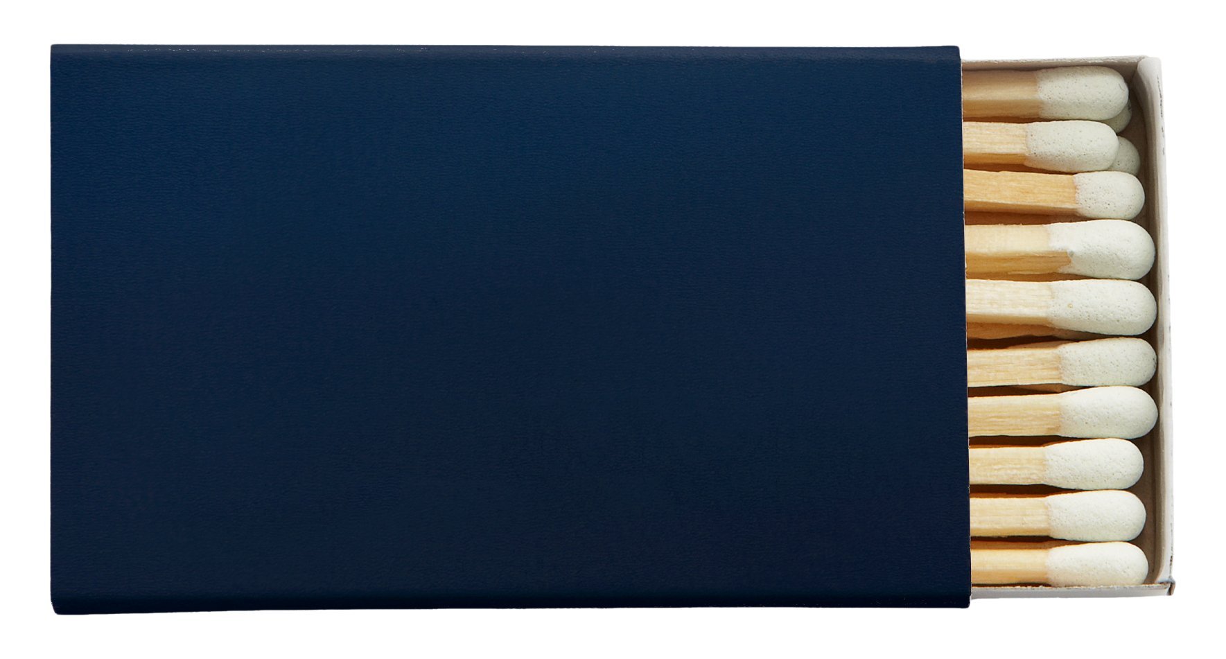 Weddingstar Navy Matchboxes - 50 Pack Bulk Box for Wedding Favors, Party Decorations & Special Events