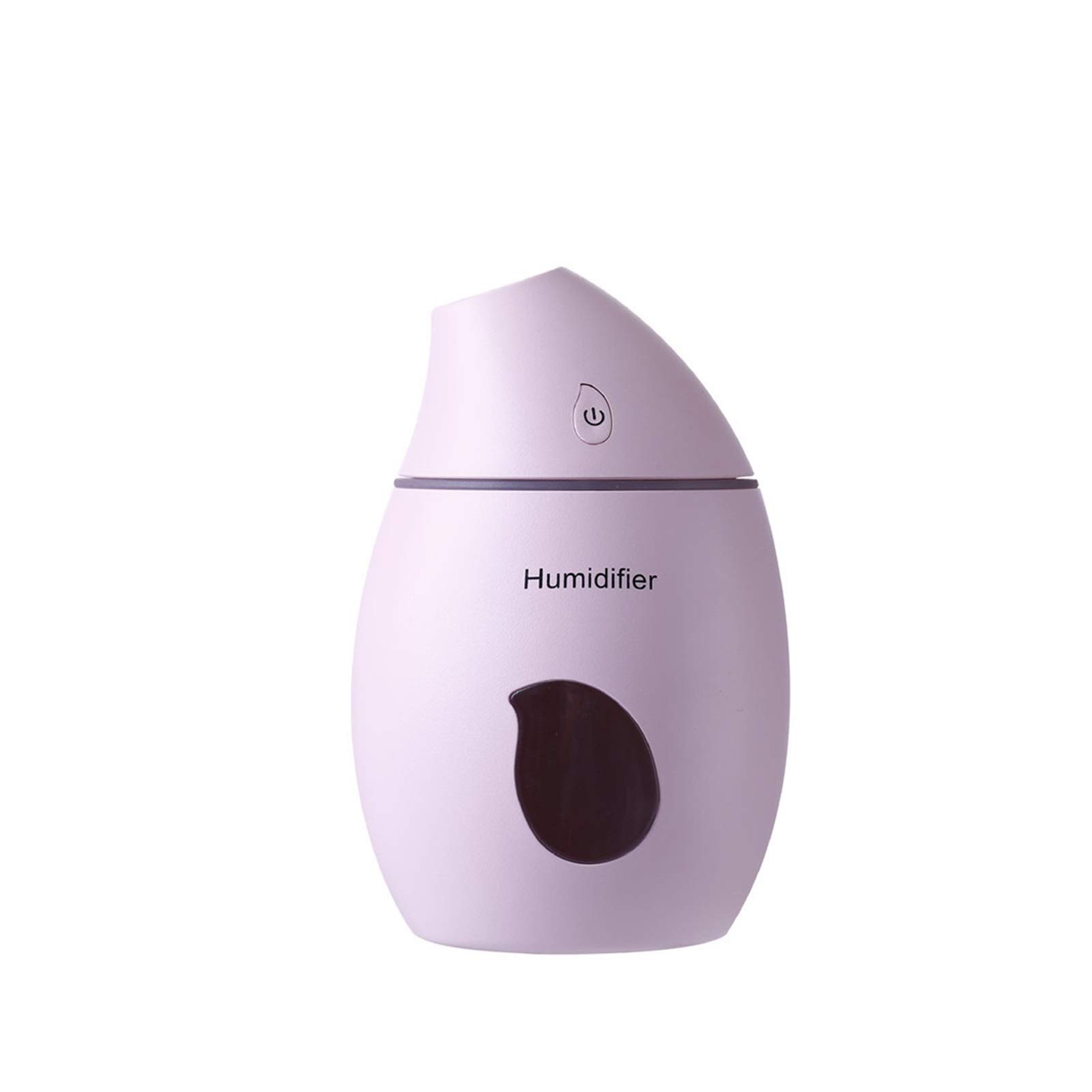 Mini USB Cute Mango Air Humidifier - Silent Diffuser with Color Changing LED Night Light for Home, Office, Car & Nursery - Pink | Perfect for Dry Air Relief & Relaxation