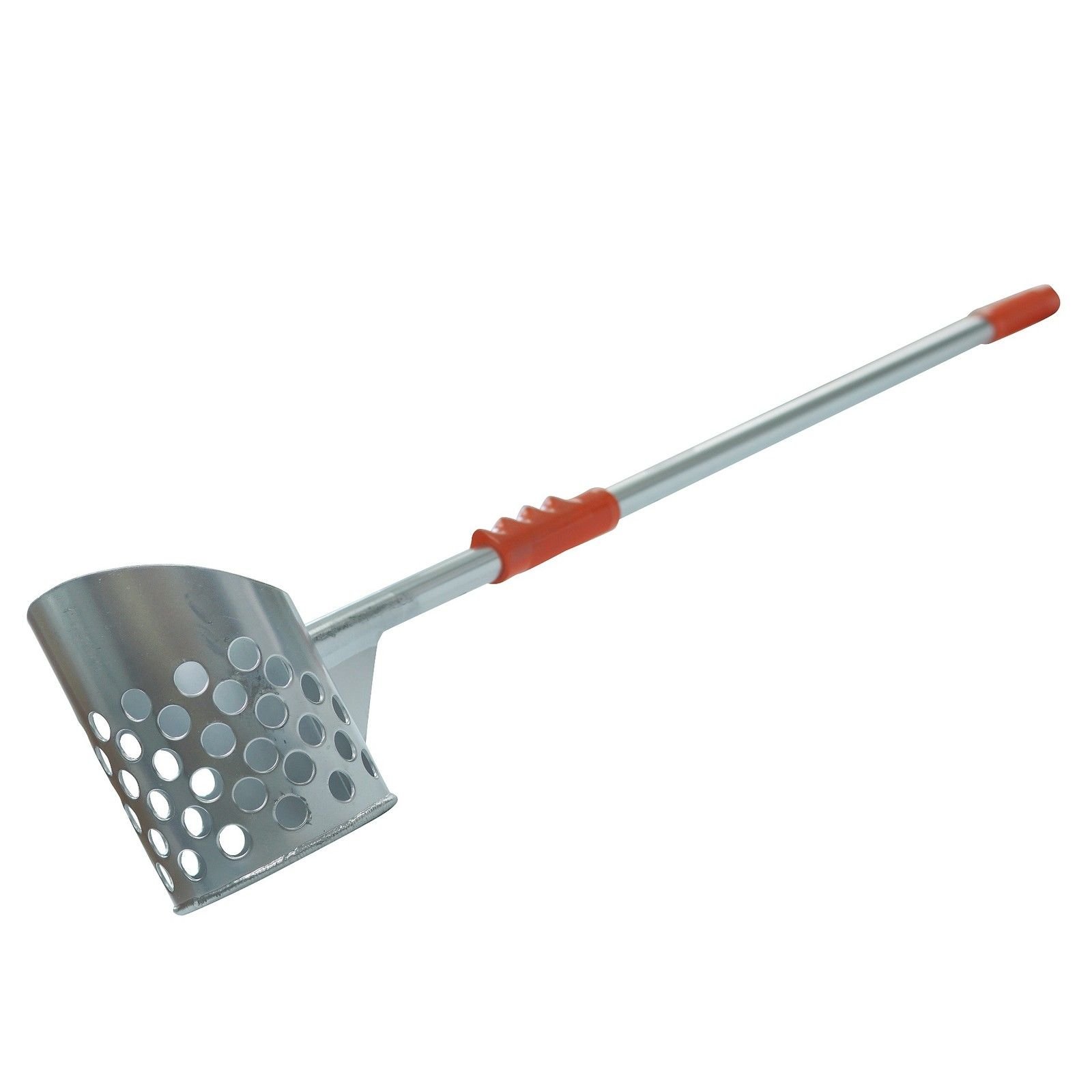 Premium Aluminum 2-in-1 Metal Detector Sand Scoop - Heavy Duty Beach Treasure Hunting Tool for Coins, Jewelry & Relics - Perfect for Beachcombing, Shoreline Exploration & Outdoor Adventures