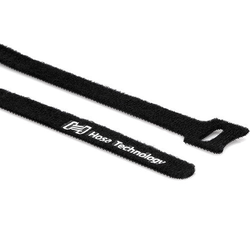Hosa Technology WTI 508 Hook & Loop Cable Ties 0.5x8 Inch (Black, 50 Pack) - Organize Cables for Home Office, Electronics, and DIY Projects