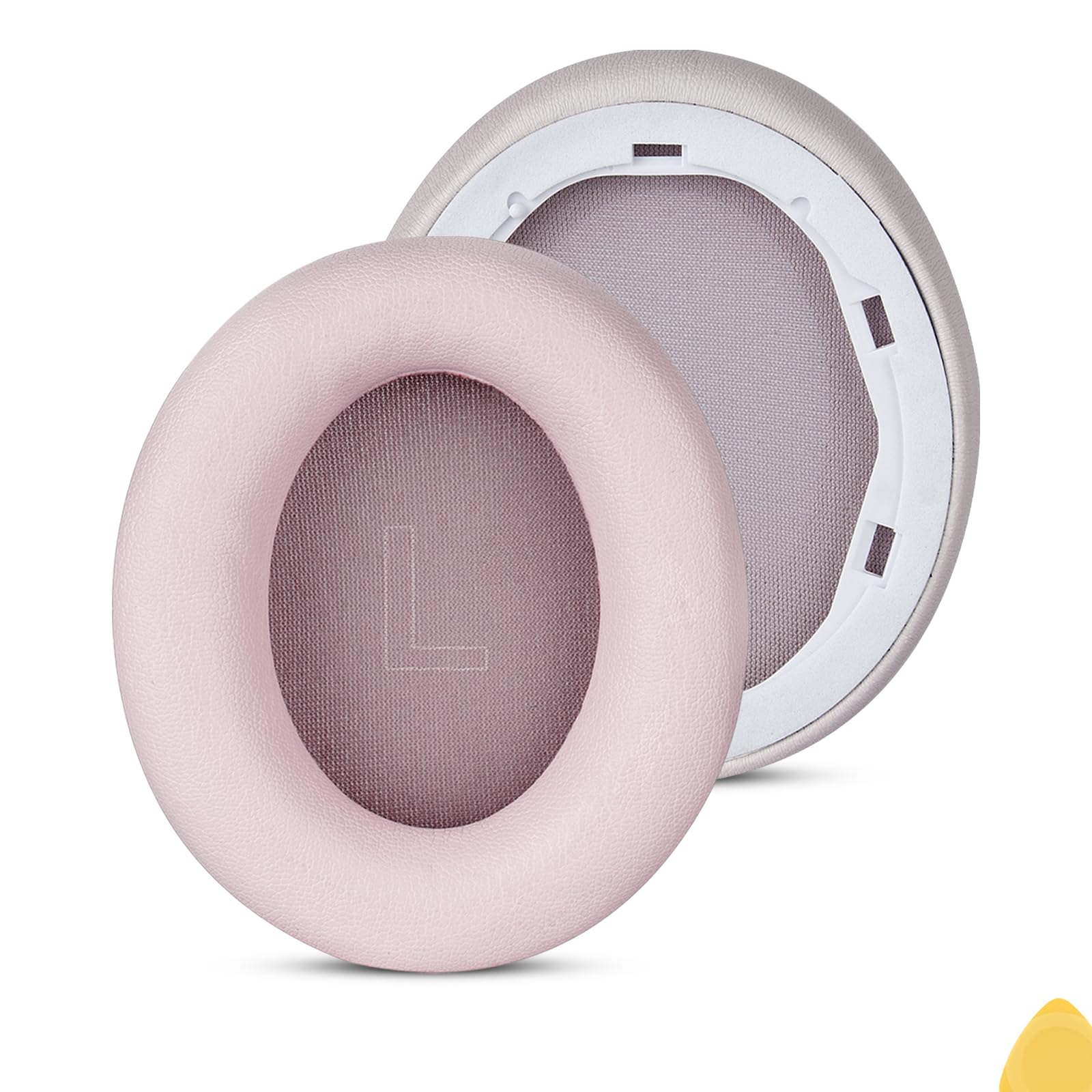 Geekria NOVA Replacement Ear Pads for Anker Soundcore Life Q30/Q35 Headphones - Soft Pink Memory Foam Ear Cushions, Earpads & Ear Cups Cover - Perfect for Gaming, Music & Office Use