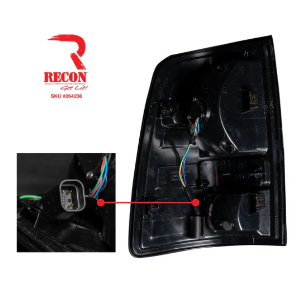 2009-2023 Dodge RAM 1500 Classic LED Tail Lights - Clear Lens (OEM Replacement) | Enhanced Visibility & Style for Night Driving & Off-Road Adventures