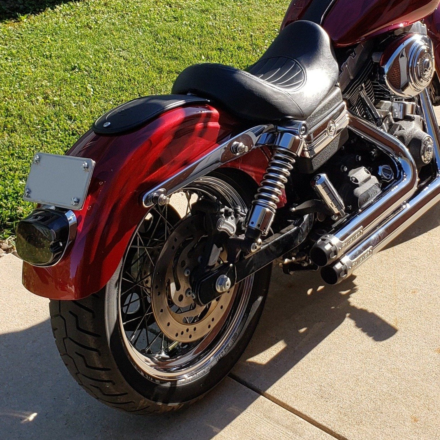2021+ Harley Davidson Low Rider LED Brake Light with Built-in Turn Signal Kit - Eagle Lights High Visibility Motorcycle Tail Light for Night Riding & Safety