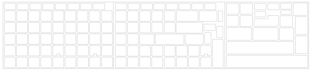 Clear Keyboard Stickers for Apple Mac - Perfect for Typing & Customization