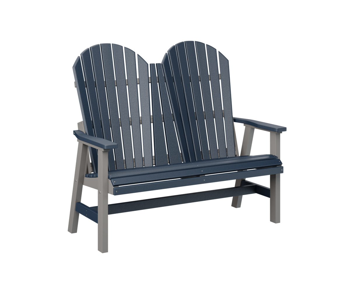 Navy Blue on Light Gray