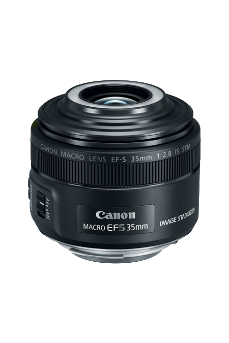 Canon EF-S 35mm f/2.8 Macro IS STM Lens for DSLR Cameras - Sharp Close-Up Shots, Image Stabilization - Perfect for Product Photography, Food Blogging & Nature Macro Shots