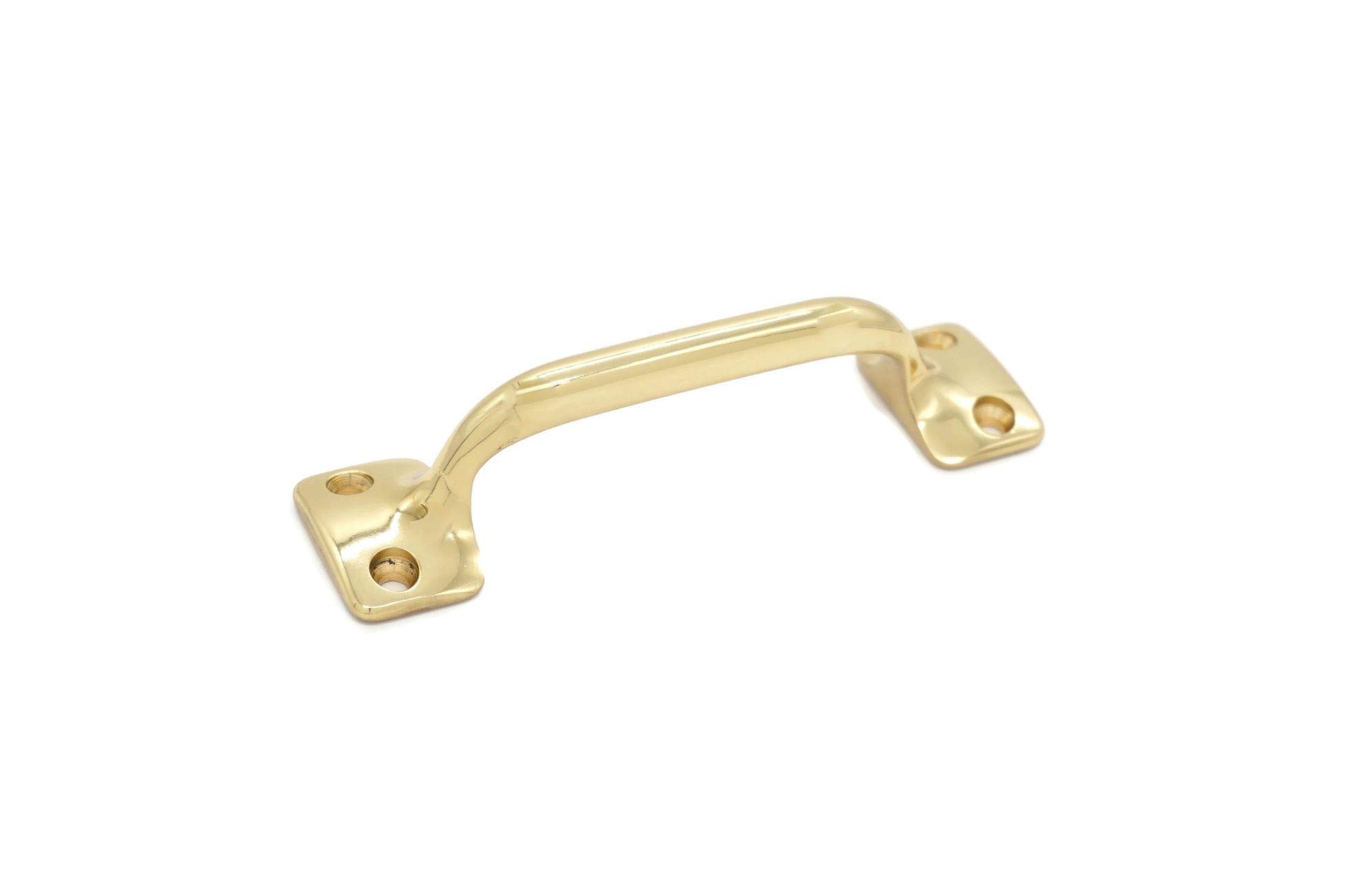 Vintage Brass Drawer Pull - Antique Cabinet Handle for Furniture, Boats & Windows