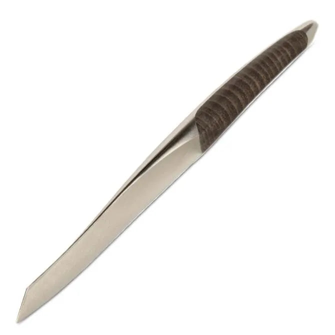 Premium Chef Gray Kunz Steak Knife Set - 4-Piece High-Quality Stainless Steel Knives with Elegant Wooden Gift Box - Perfect for Fine Dining, BBQ, and Gourmet Cooking at Home