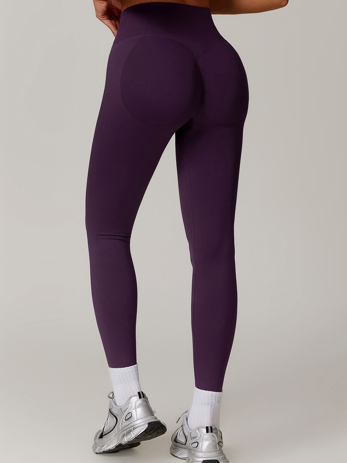 ZASUWA Women's High Waisted Seamless Scrunch Butt Lifting Leggings - Perfect for Yoga, Gym Workouts & Everyday Wear