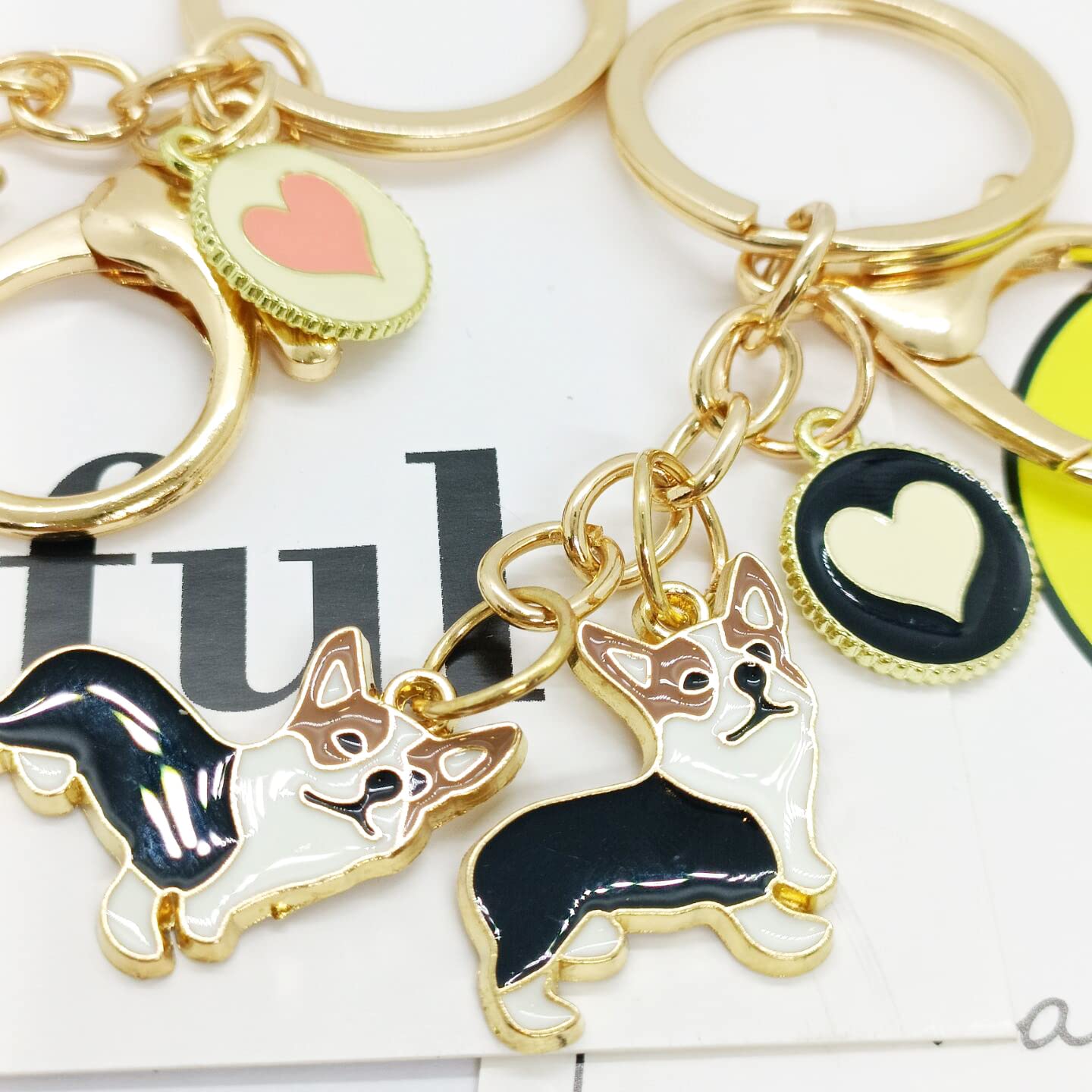 Anime Couple Keychains - Cute Matching Key Rings for Couples, Best Friends & Purse Charms - Perfect for Valentine's Day Gifts, Anniversary Presents & Everyday Carry Accessories