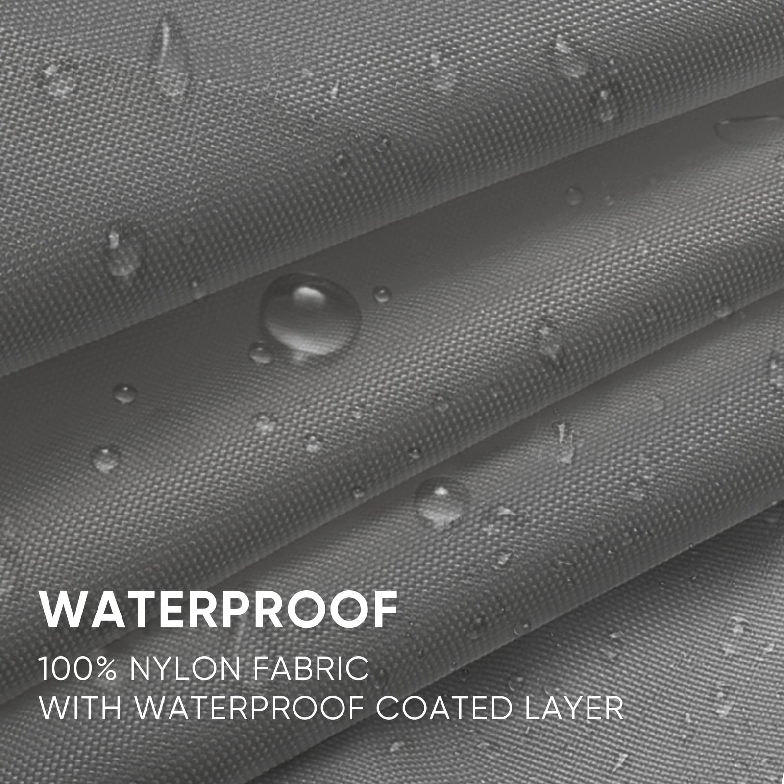 Shade&Beyond 10'x13' Waterproof Sun Shade Sail Canopy - UV Block Outdoor Sunshade for Backyard, Deck, Patio & Garden - Dark Grey - Perfect for Picnics, Poolside Lounging & Outdoor Gatherings