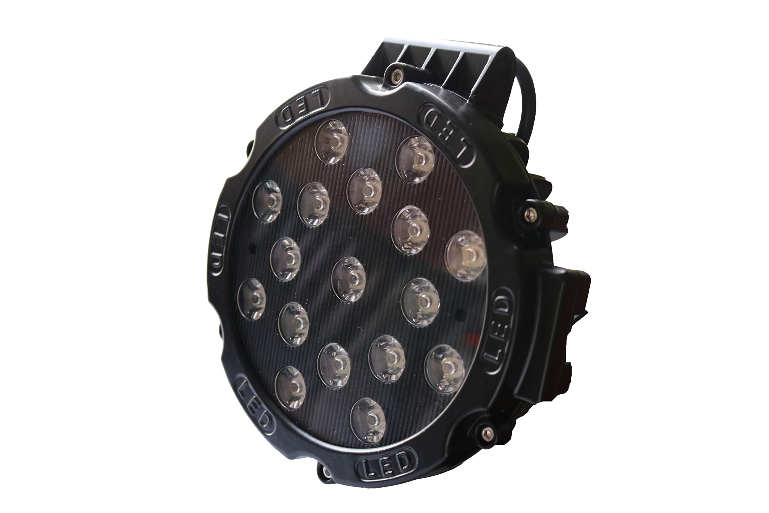 6 Inch 51W Round LED Work Light - Slim Fit Off-Road Driving & Fog Light (6000K, 2-Pack) - Perfect for Truck, Jeep, ATV & Outdoor Adventures