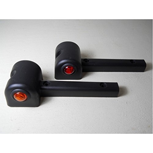 2 Pack Red Amber 3/4
