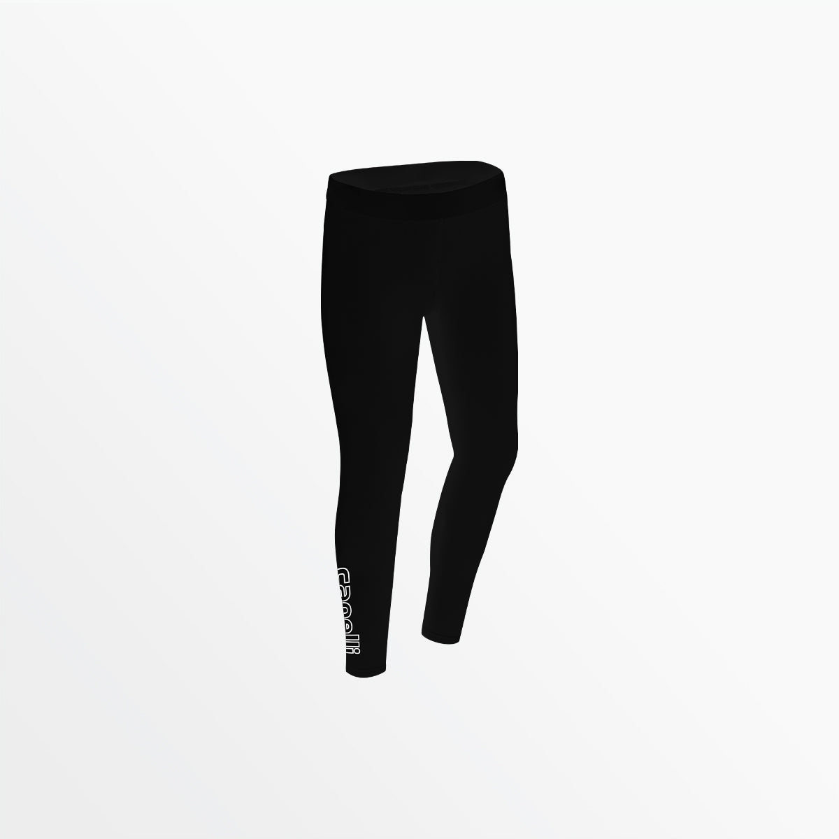 Women's Mid Rise Logo Cotton Leggings - Comfortable Stretchy Yoga Pants for Workout, Lounge & Everyday Wear