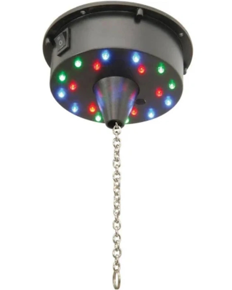 70s Disco CR Lite 20cm Mirror Ball with Motor and Pinspot LED Set - Perfect for Dance Parties, Nightclubs, and Retro Themed Events