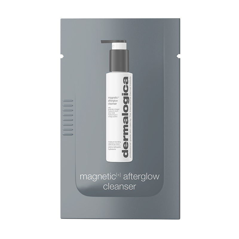 New Magnetic Afterglow Cleanser - 4 Sample Pack for Glowing Skin | Perfect for Travel & Skincare Routine
