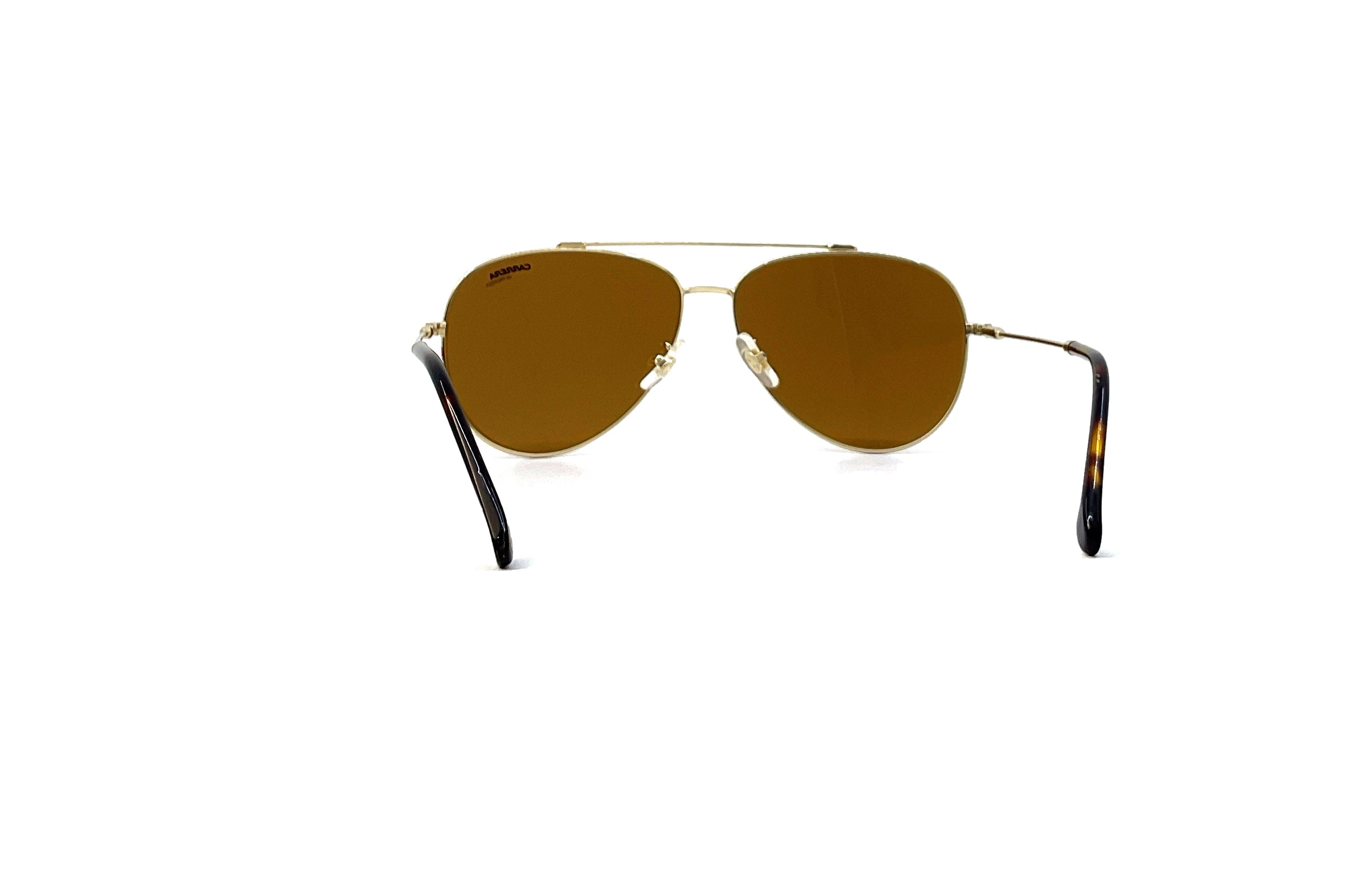 Carrera 183/F/S Gold Sunglasses - Polarized Aviator Sunglasses for Men & Women - UV Protection for Driving, Outdoor & Fashion Use
