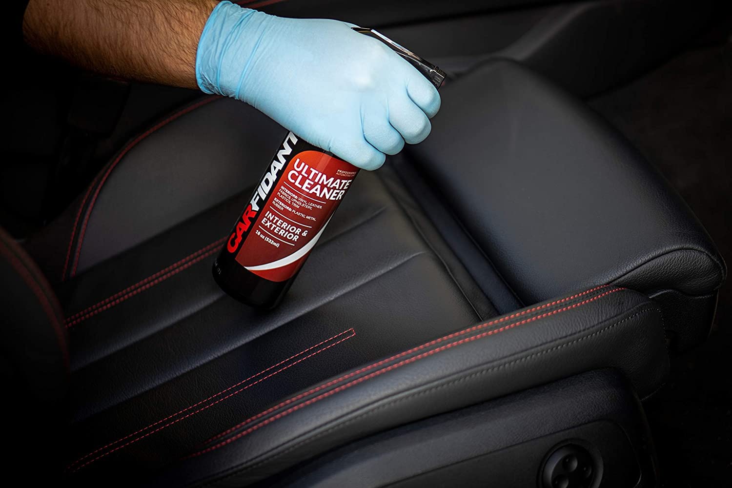Carfidant Ultimate Car Interior Cleaner - 1 Gallon - All Purpose Automotive Cleaner for Carpet, Upholstery & Leather Seats | Perfect for Deep Cleaning, Odor Removal & Interior Detailing