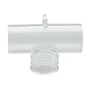 AIRLIFE Trach T Adapter - Medical Tracheostomy T-Piece Connector for Oxygen Therapy & Ventilation - Ideal for Hospital, Home Care & Emergency Use