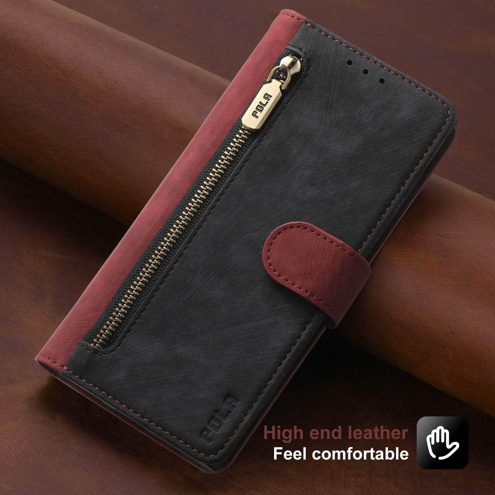 Samsung Galaxy A24 Anti-Theft Leather Phone Case with Brush Texture - Perfect for Travel, Commuting & Daily Protection