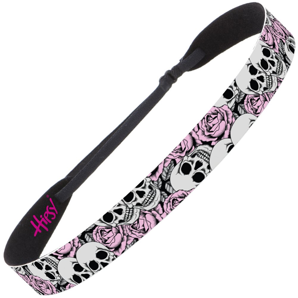 Hipsy Women's Adjustable No-Slip Checkerboard Wide Headbands - 3 Pack Light Pink - Stylish Hair Accessories for Workouts, Yoga, and Everyday Fashion