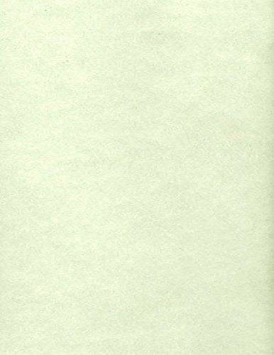 Premium Green Parchment Cardstock Paper 8.5