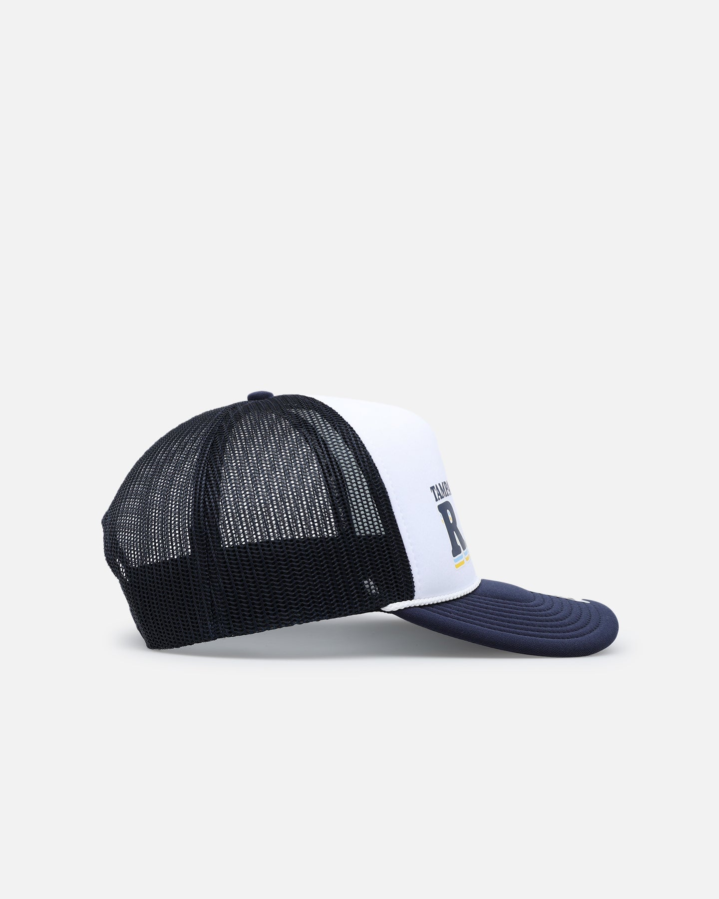 47 Brand Tampa Bay Rays '47 Region Foam Trucker Snapback Hat - Navy Blue Adjustable Baseball Cap for Men & Women - Perfect for Sports Fans, Casual Wear & Outdoor Activities