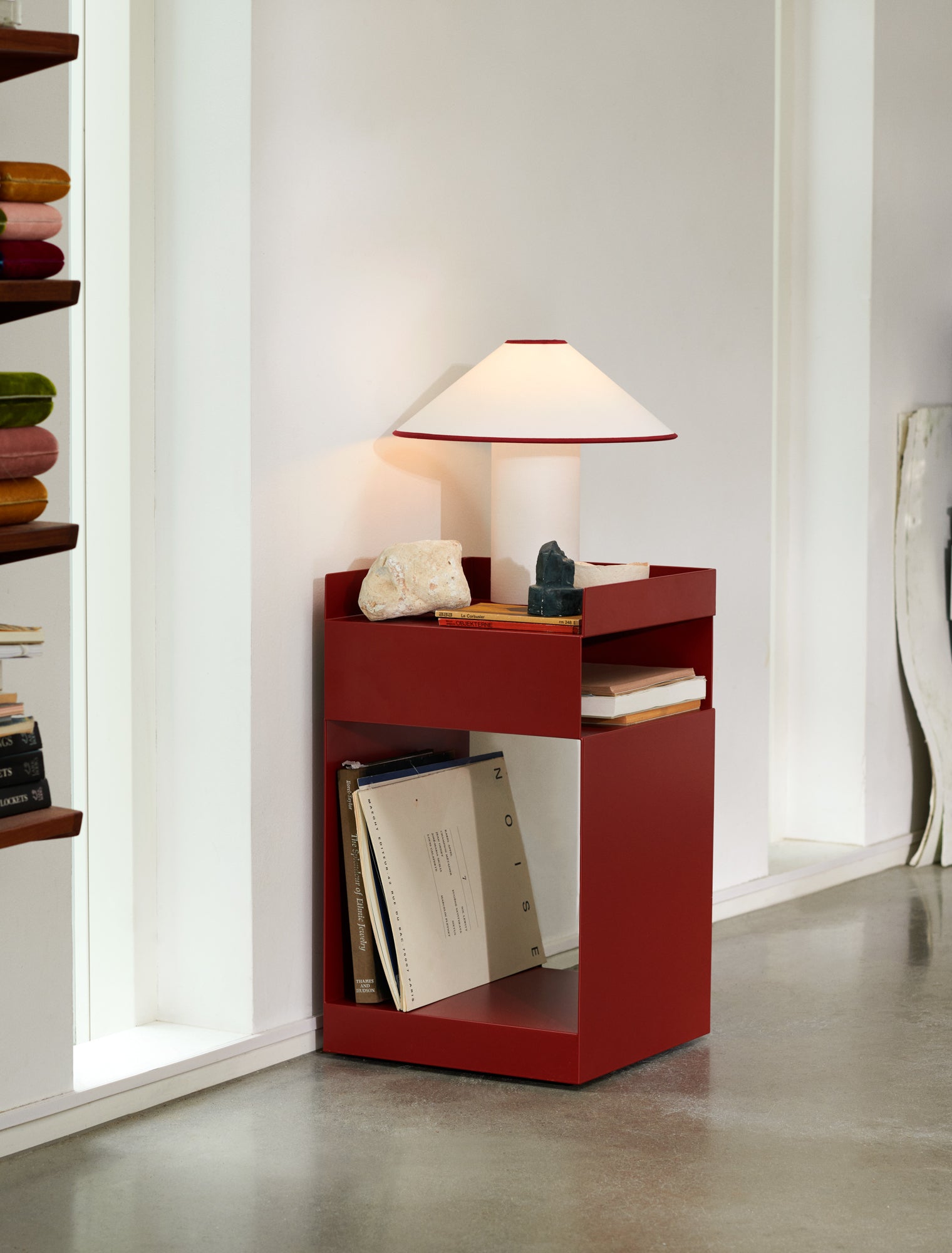 Colette Table Lamp - Modern LED Bedside Lamp with USB Port & Touch Control for Bedroom, Living Room, Office - Warm White & Cool White Light Adjustable