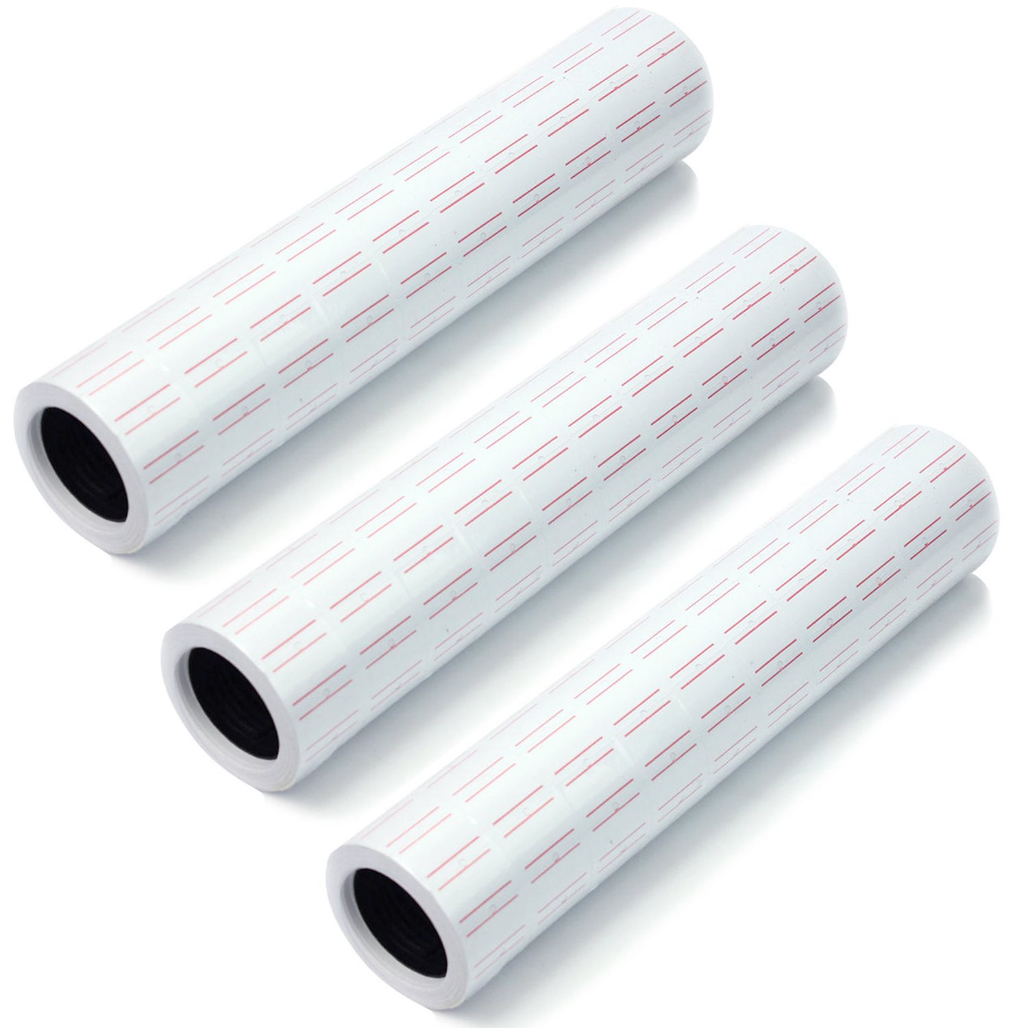 30 Rolls - 18,000 Pieces MX-5500 Price Gun Label Stickers | Compatible with MX-5500 Labeler | Durable Adhesive for Retail Pricing, Inventory & Organizing | Perfect for Supermarkets, Warehouses & Small Businesses