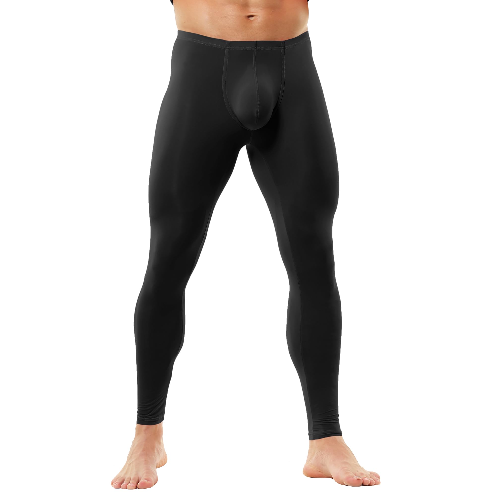 Men's Compression Long Pants - Skinny Sports Trousers for Workout, Fitness & Gym - High Performance Leggings for Running, Training & Active Lifestyle