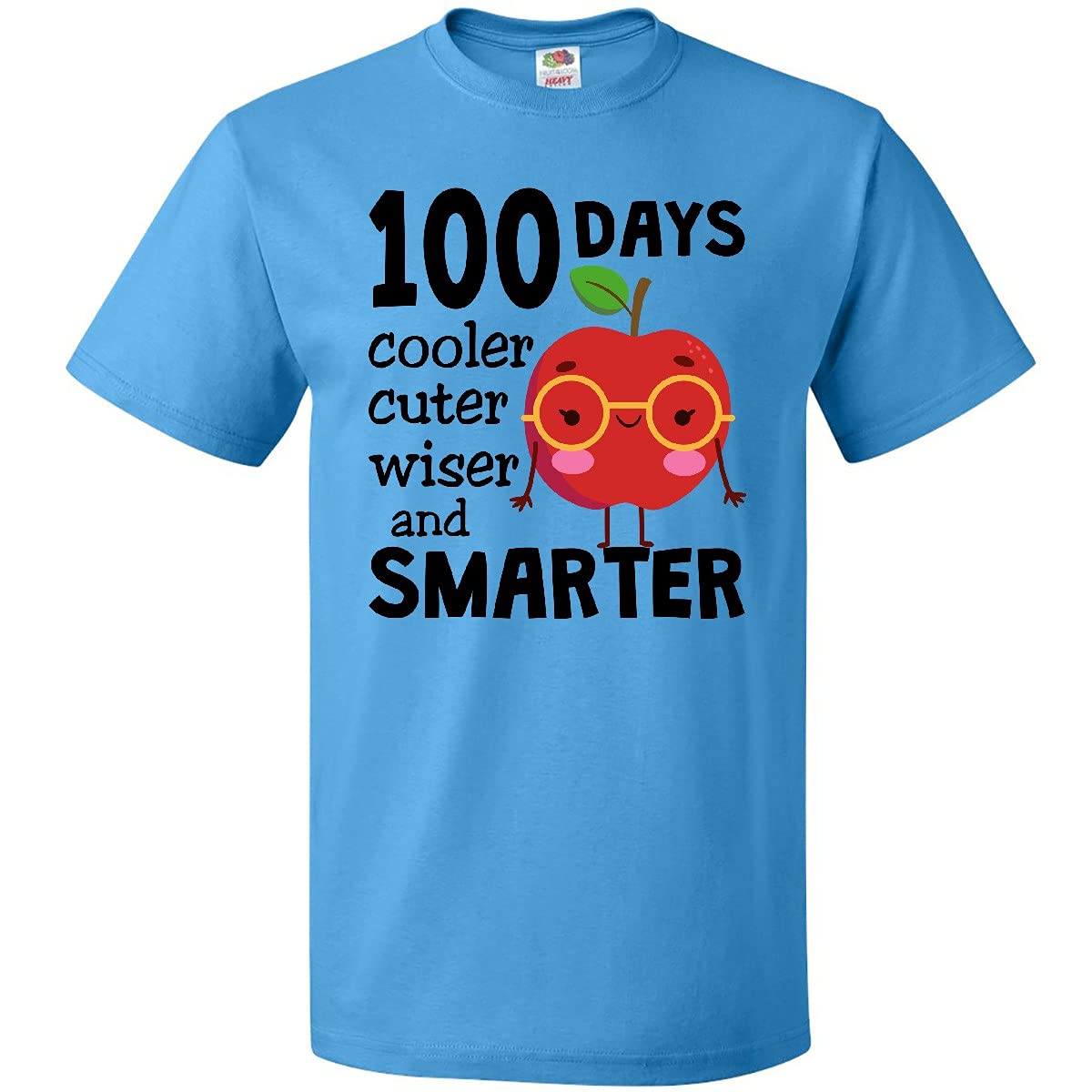 100 Days of School T-Shirt by Inktastic - Fun Celebration Tee for Teachers & Students - Perfect for Classroom Events & School Milestones