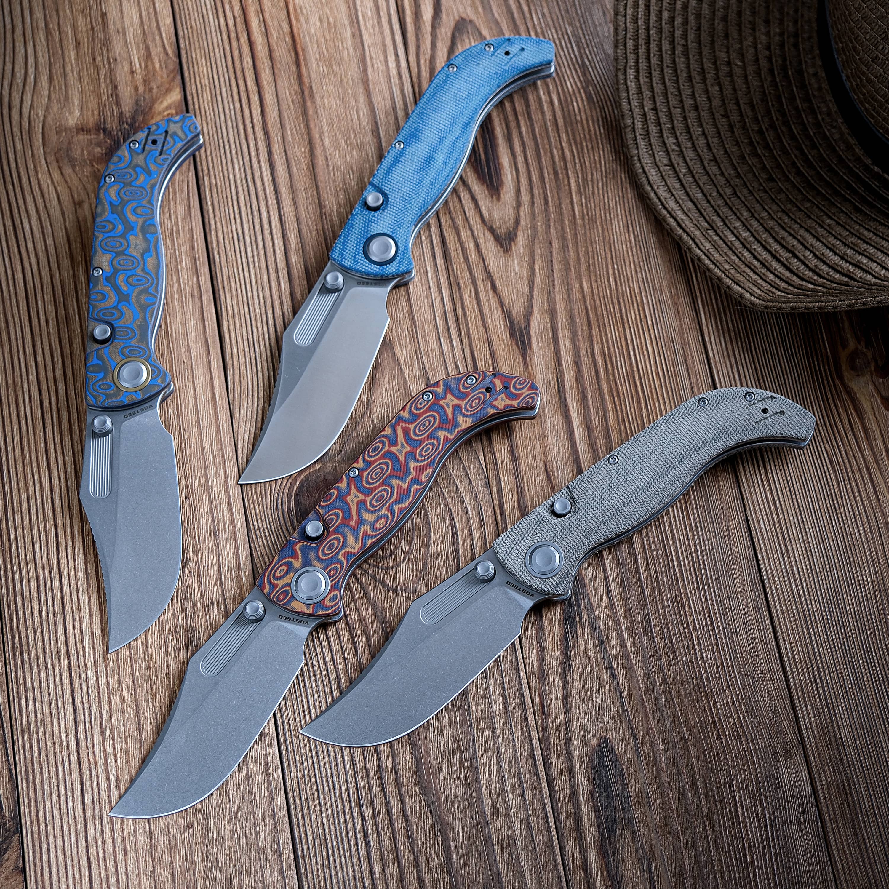 Naga Top Liner Lock Folding Knife - 3.47