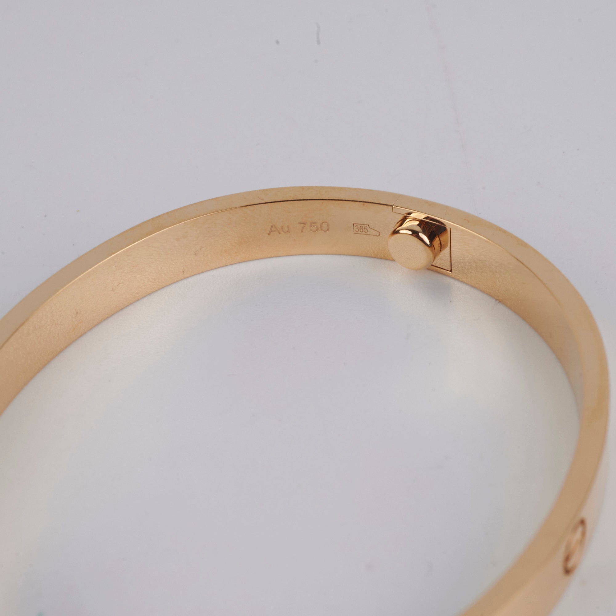 Cartier Love Bracelet 18K Yellow Gold Size 17 - Luxury Jewelry Gift for Women, Anniversary & Valentine's Day Present