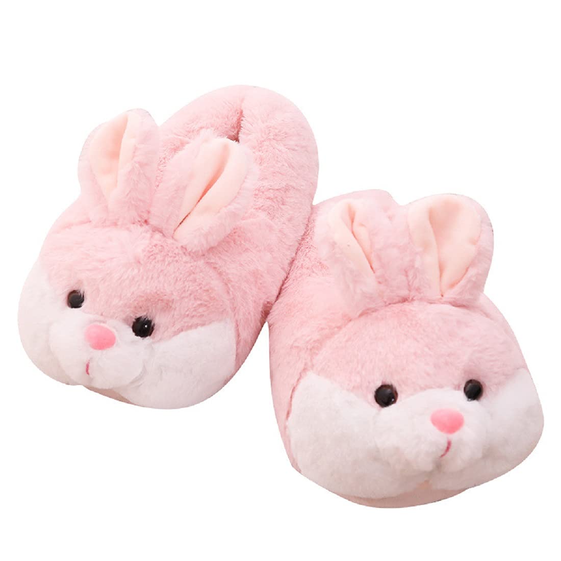 HANDKEI Women's Bunny Slippers - Soft Plush Indoor House Shoes with Cute Animal Design, Perfect Gift for Women & Girls - Cozy for Home, Lounge, and Bedroom Wear