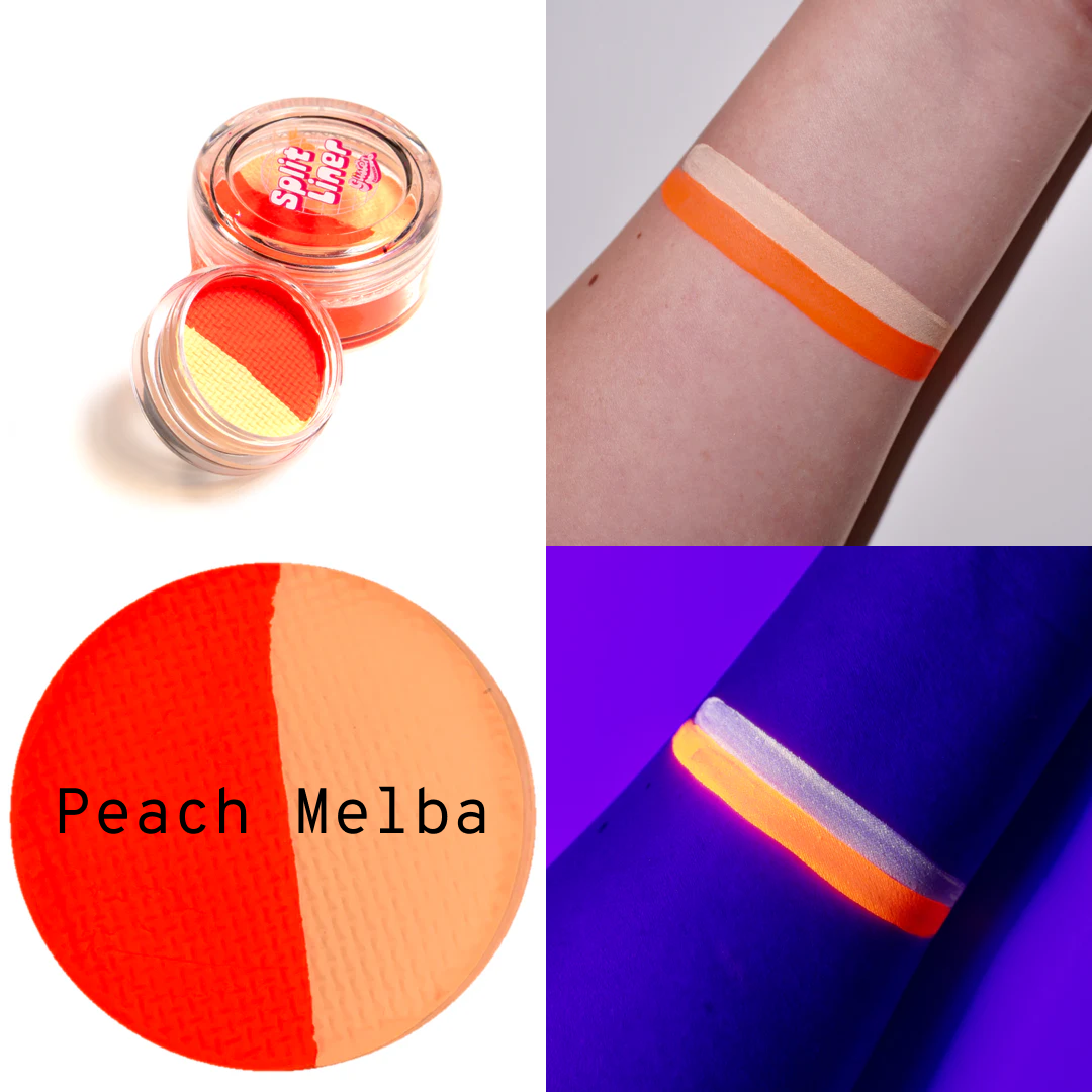 Peach Melba (UV orange & peach)