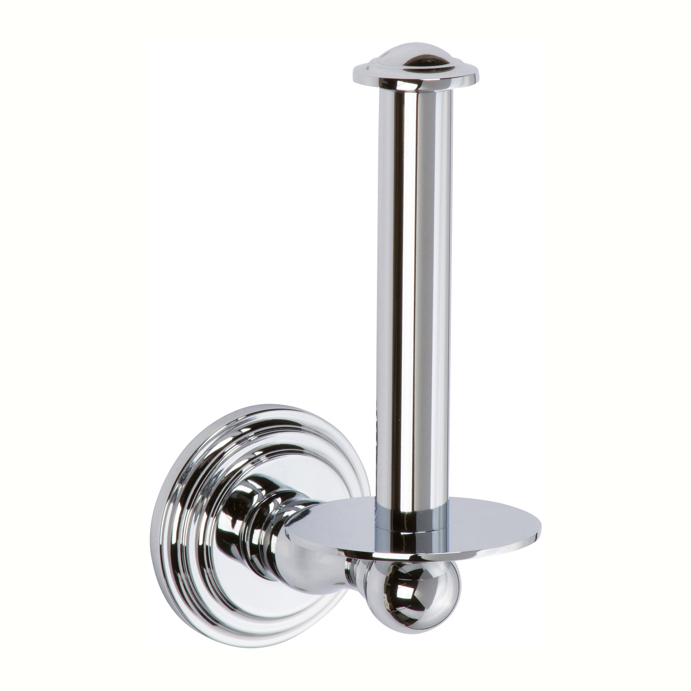 1107/PC Polished Chrome Chelsea Spare Toilet Tissue Holder - Bathroom Tissue Paper Dispenser for Home, Hotel & Office Use