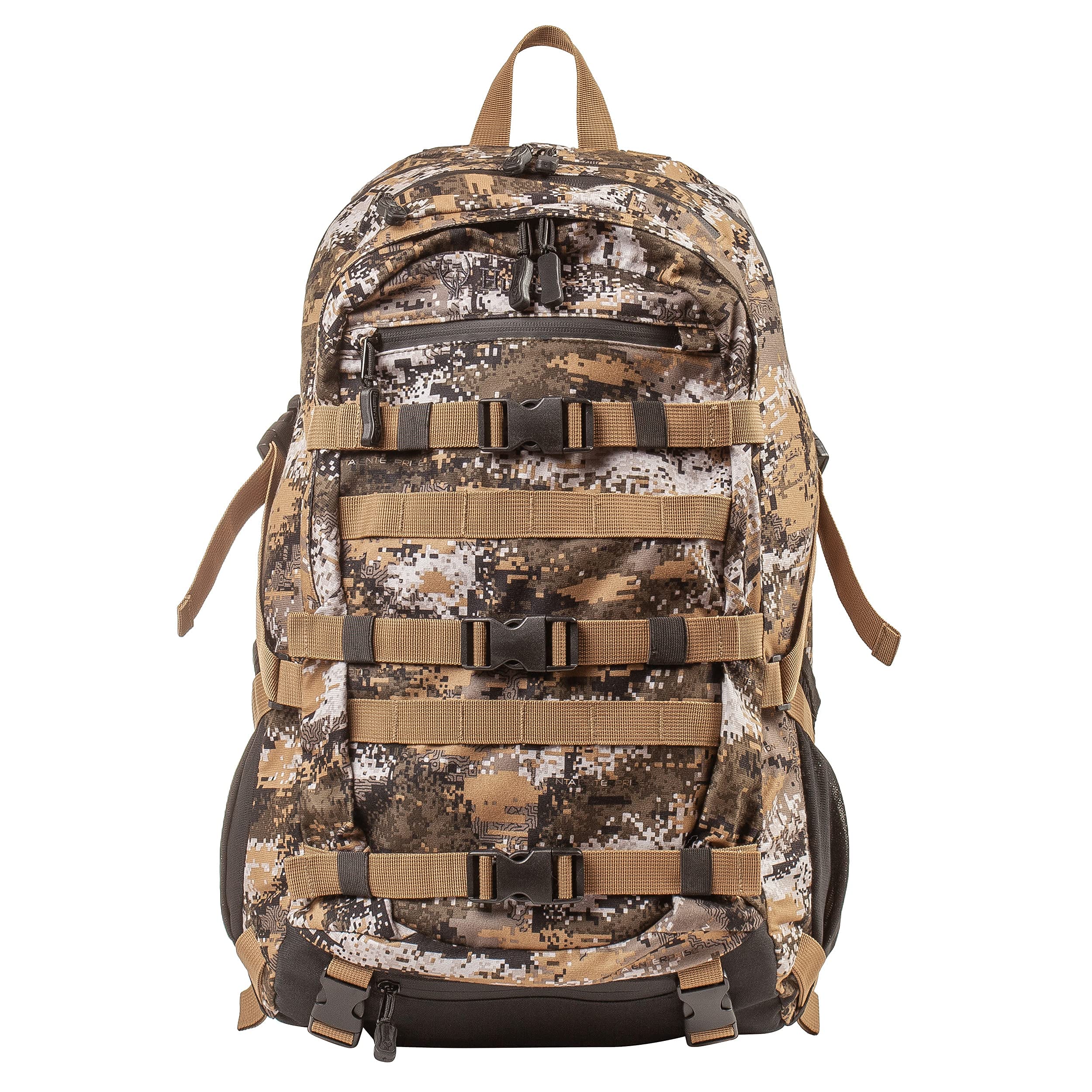 Huntworth Hickory Lightweight Hunting Backpack with Weight Suspension System - Hydration Compatible, Water Resistant, Spacious 3Lb Camo Backpack for Outdoor Adventures, Hiking & Camping