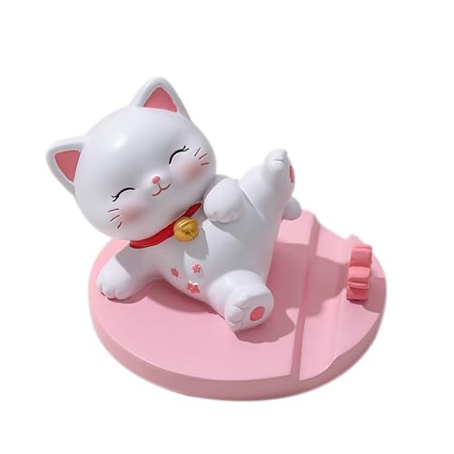 Pink Cat lying