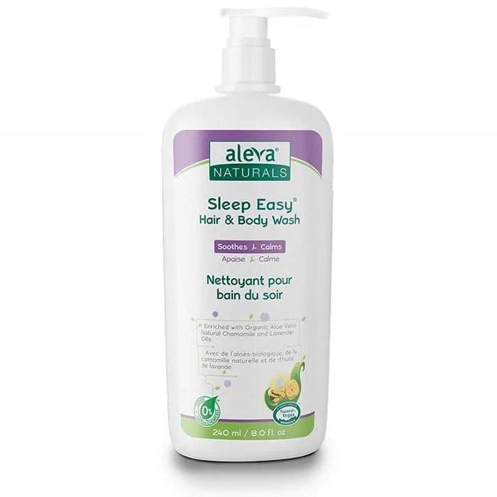 Aleva Sleep Easy Hair & Body Wash - Gentle Baby Wash for Sensitive Skin | Perfect for Nighttime Bath Routine & Relaxation
