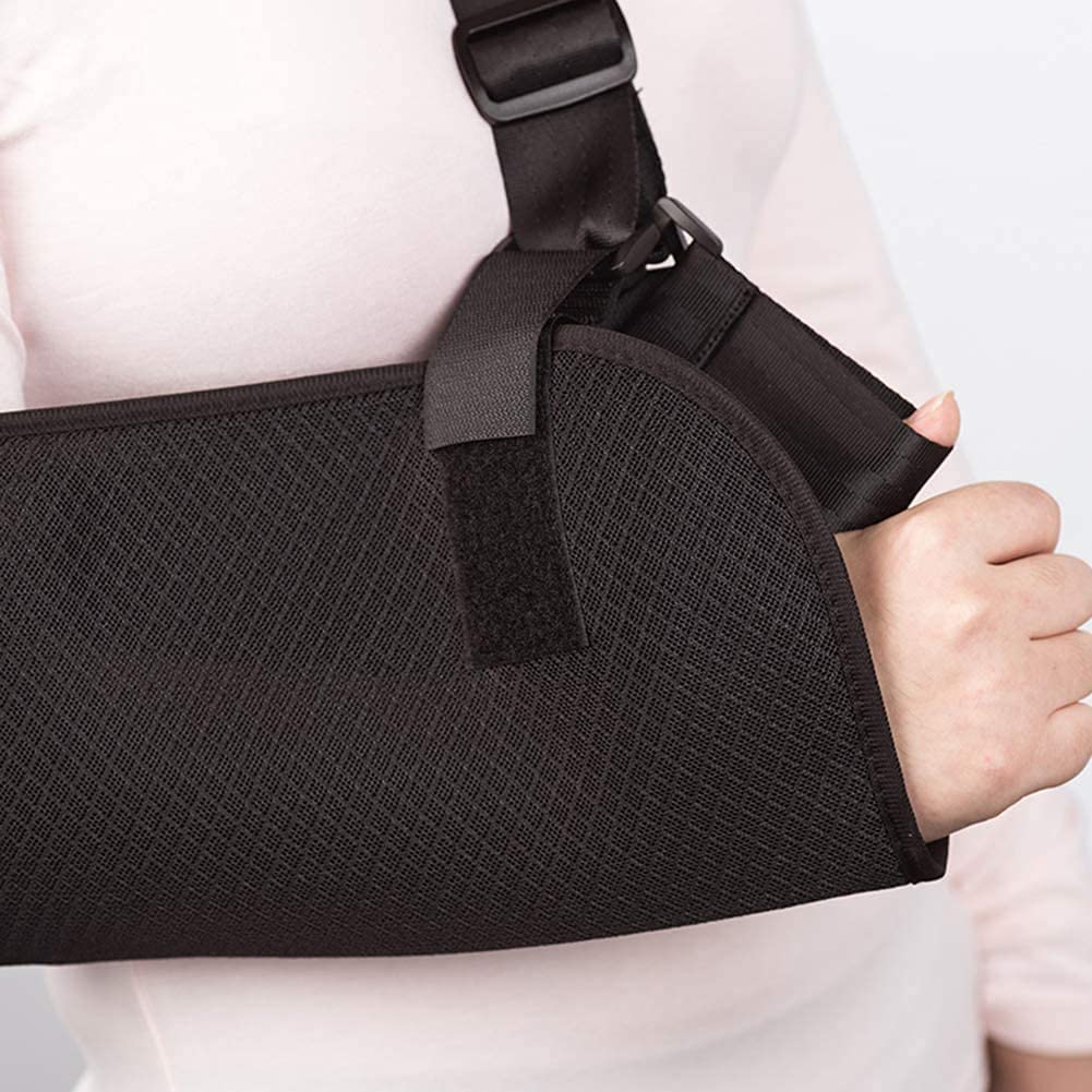 Adjustable Arm Sling Shoulder Immobilizer for Men & Women - Medical Shoulder Brace Support for Elbow Fracture Rehabilitation & Injury Recovery - Large Size (7.31) - Ideal for Post-Surgery, Sports Injuries & Daily Pain Relief